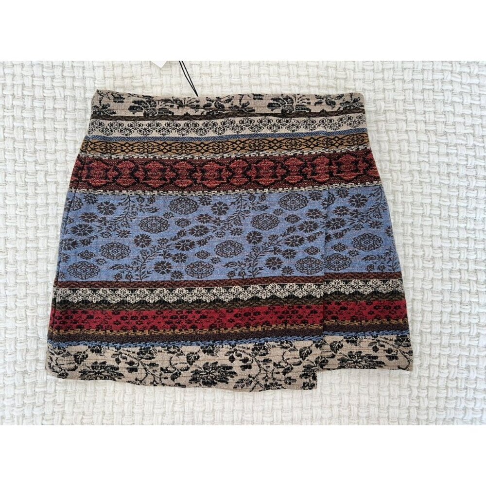 NWT Zara Wrap Style Skirt